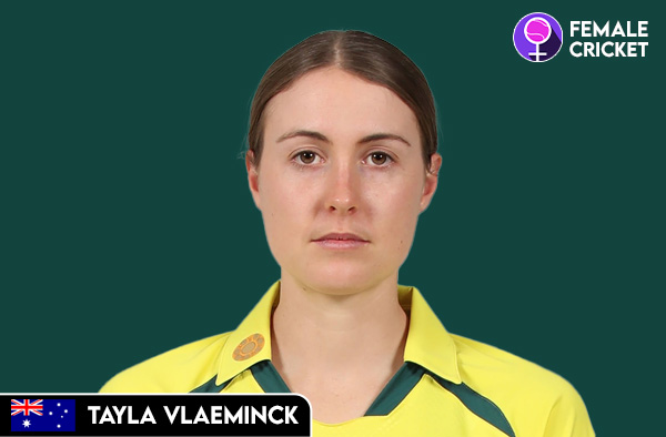 Tayla Vlaeminck on FemaleCricket.com