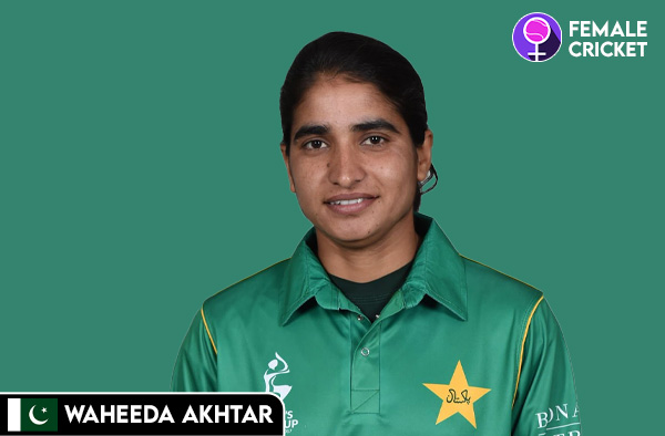 Waheeda Akhtar on FemaleCricket.com