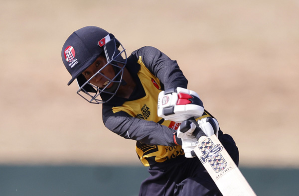 Wan Julia registers Malaysia’s first half-century in the Women's Asia Cup. PC: Malaysia Cricket Team