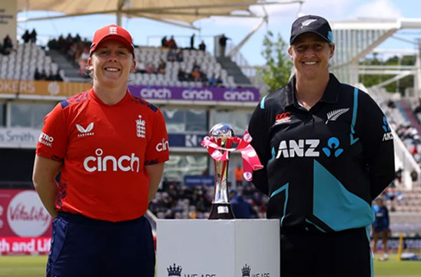 Watch Highlights 2nd T20I - England takes 2-0 Series lead against New Zealand in a rain-curtailed match