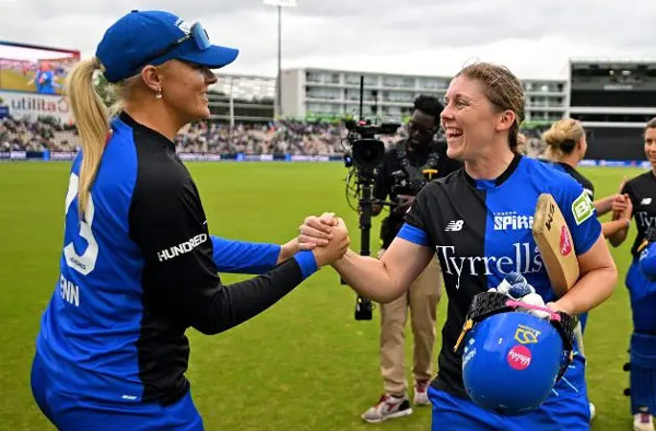 Watch Highlights Heather Knight's heroics lead London Spirit to thrilling victory over Southern Brave. PC: The Hundred