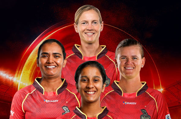 What did Meg Lanning, Jemimah Rodrigues, and Shikha Pandey say on their signings with Trinbago Knight Riders? PC: TKR