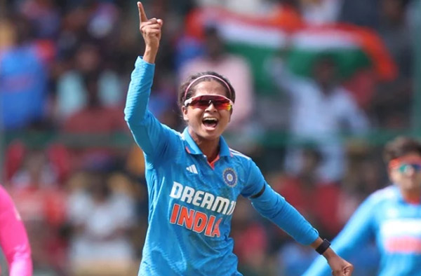 Shreyanka Patil. PC: BCCI