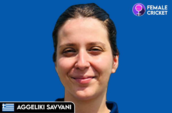 Aggeliki Savvani on FemaleCricket.com