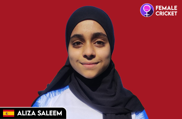 Aliza Saleem on FemaleCricket.com