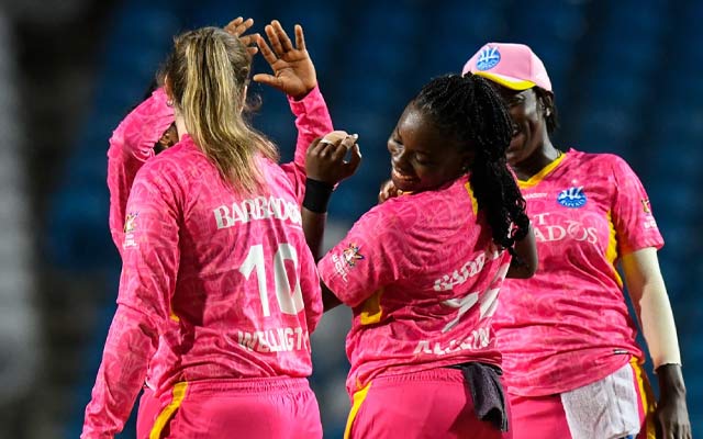 All-round Hayley Matthews guides Barbados Royals to victory in Low-Scoring Thriller. PC: Getty