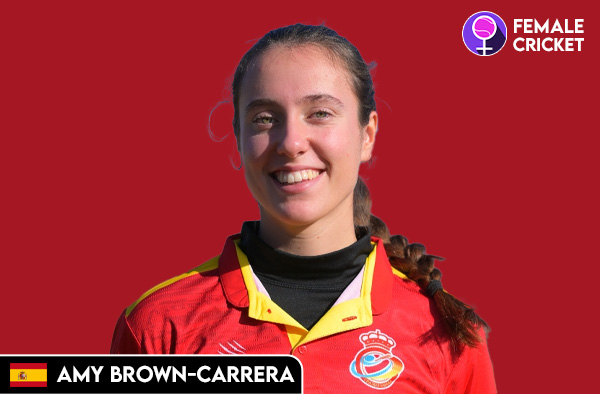 Amy Brown-Carrera on FemaleCricket.com