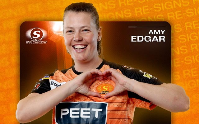 Amy Edgar secures two-year extension with Perth Scorchers. PC: Perth Scorchers