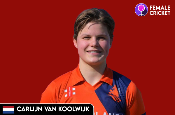 Carlijn van Koolwijk on FemaleCricket.com