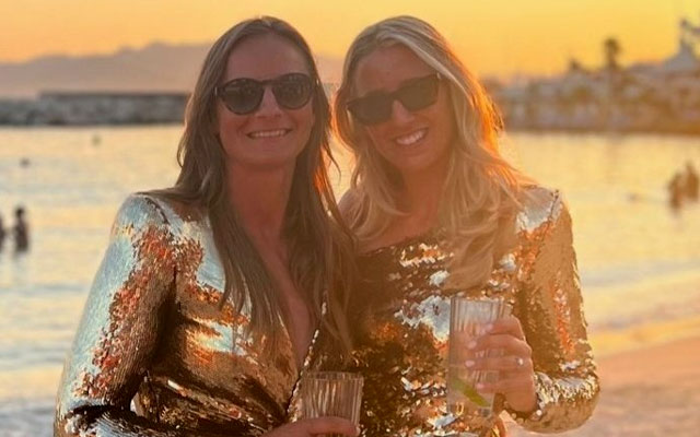 Danni Wyatt and Georgia Hodge celebrate marriage with extended french festivities