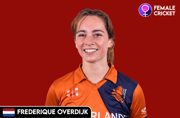 Frederique Overdijk on FemaleCricket.com