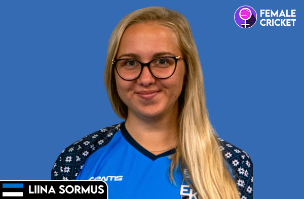 Liina Sormus on FemaleCricket.com