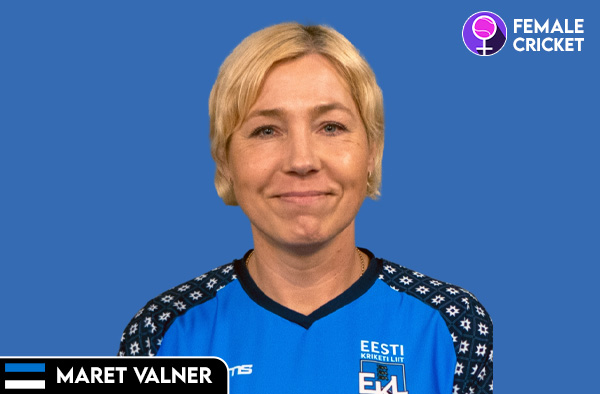 Maret Valner on FemaleCricket.com