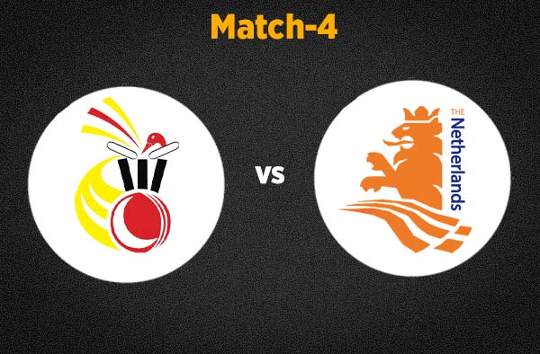 Match 4 Netherlands vs Papua New Guinea