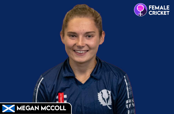 Megan McColl on FemaleCricket.com