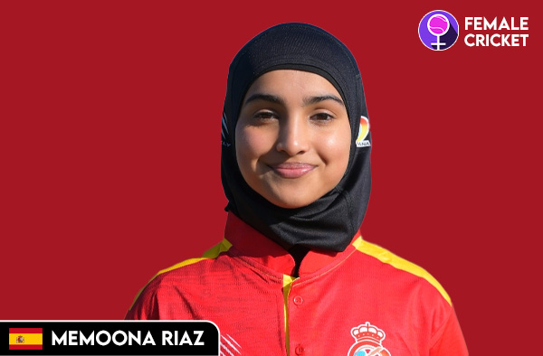 Memoona Riaz on FemaleCricket.com