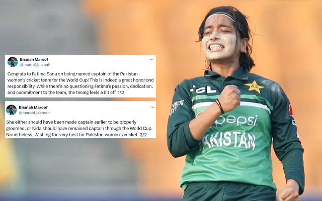 Netizens express mixed reactions after Fatima Sana replaced Nida Dar as Captain ahead of T20 World Cup 2024