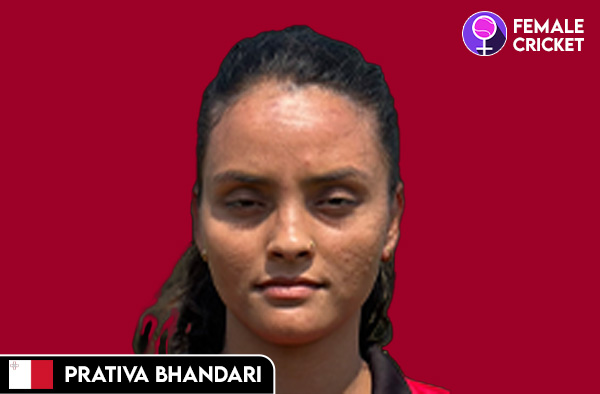 Prativa Bhandari on FemaleCricket.com