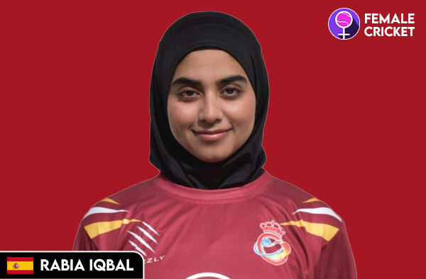 Rabia Iqbal on FemaleCricket.com