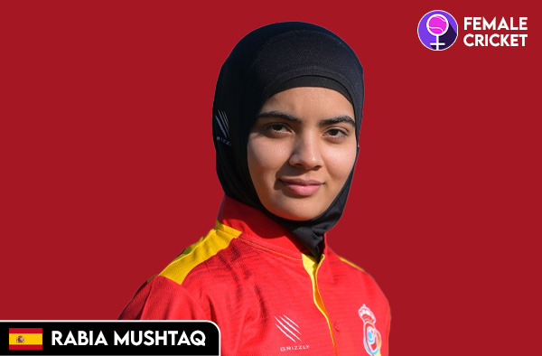 Rabia Mushtaq on FemaleCricket.com