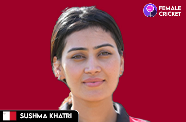 Sushma Khatri on FemaleCricket.com