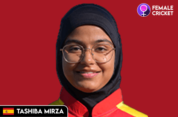 Tashiba Mirza on FemaleCricket.com