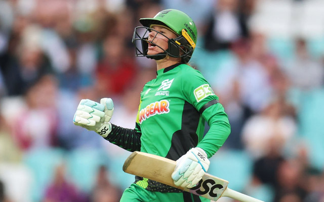 Watch Highlights Danni Wyatt shines as Southern Brave secure first win in rain-hit clash against Oval Invincibles. PC: Getty