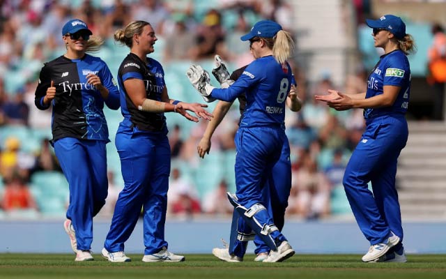 Watch Highlights London Spirit stun Oval Invincibles to reach first-ever Hundred Final. PC: Getty