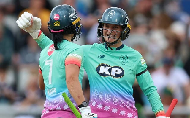 Watch Highlights Paige Scholfield stars in Oval Invincibles' win over Manchester Originals. PC: Getty