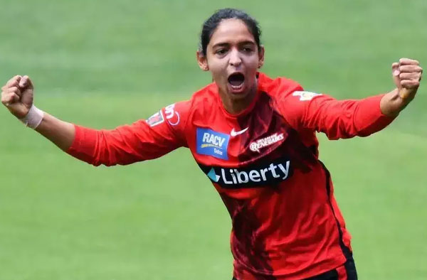 Indian cricketers Harmanpreet, Jemimah, Deepti among top nominees for WBBL 10 draft. PC: Getty