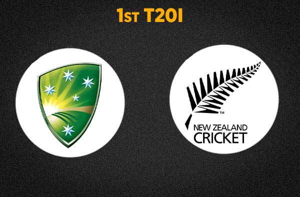 1st T20I Australia vs New Zealand