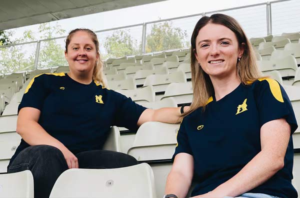 Abbey Freeborn and Bethan Ellis Join Bears Women Ahead of Debut Season. PC: Warwickshire County Cricket Club