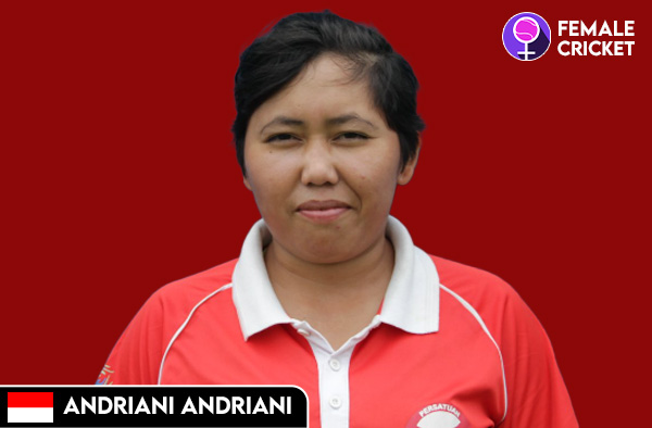 Andriani Andriani on FemaleCricket.com