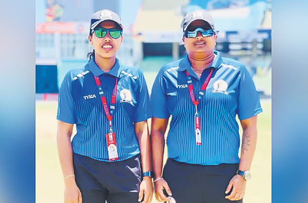 Breaking Barriers Women Umpires make strides in Kerala Cricket. PC: newindianexpress