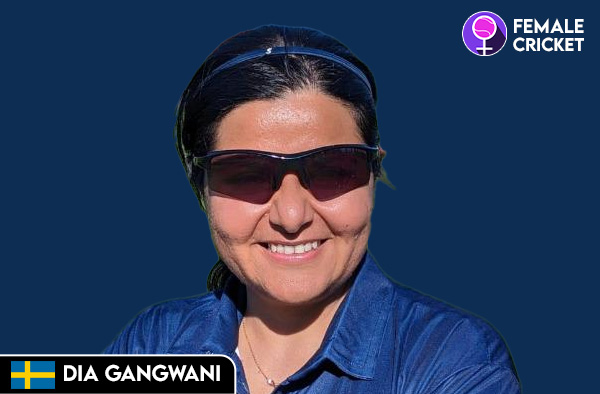 Dia Gangwani on FemaleCricket.com