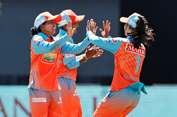 Ekta Bisht's spectacular catch in Uttarakhand Women's Premier League 2024 to dismiss Mansi Joshi. PC: UPL