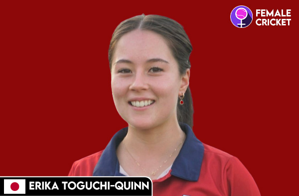 Erika Quinn on FemaleCricket.com