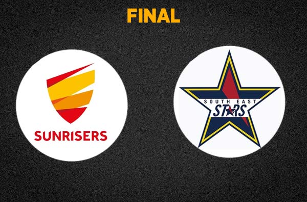 Final Sunrisers vs SouthEast Stars