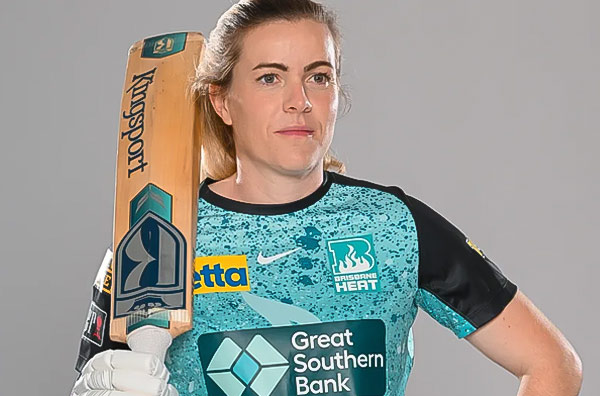 Georgia Redmayne re-signs with Brisbane Heat for WBBL 2024 and WBBL 2025. PC: Brisbane Heat