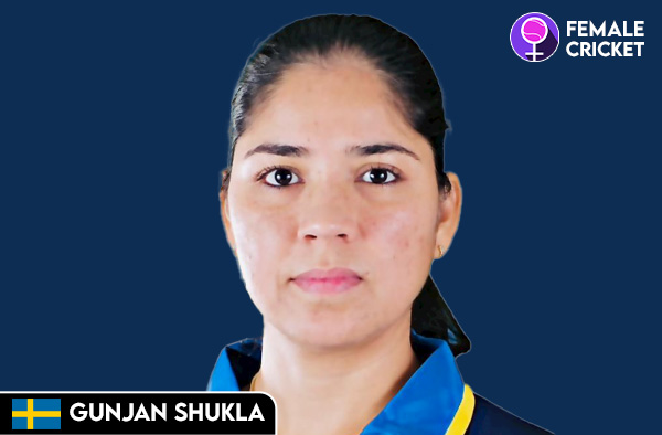 Gunjan Shukla on FemaleCricket.com