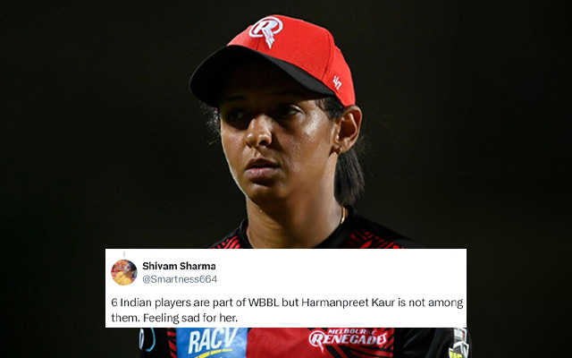 Harmanpreet Kaur's surprising omission from WBBL invites mixed reactions