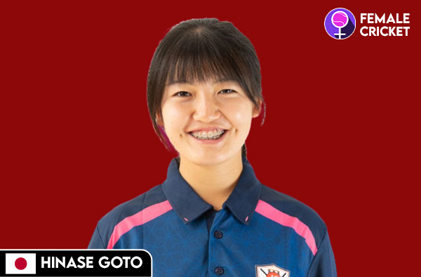 Hinase Goto on FemaleCricket.com