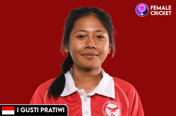 I Gusti Ayu Sandya Febri Pratiwi on FemaleCricket.com