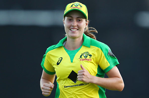 "I couldn't really believe it", Tayla Vlaeminck on returning to Australia's 2024 T20 World Cup squad. PC: Getty