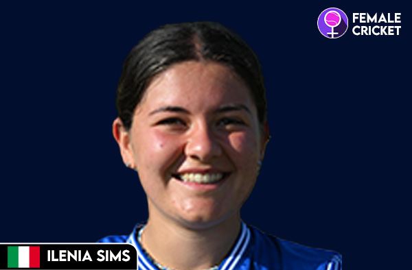 Ilenia Sims on FemaleCricket.com