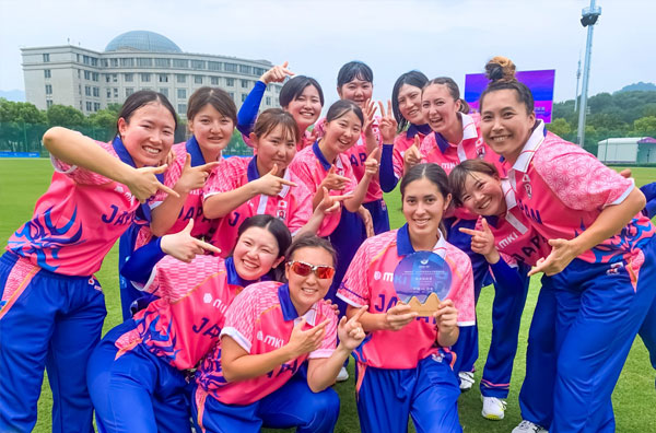 Japan Women's Cricket Squad announced for Singapore series and East Asia Cup. PC: Getty