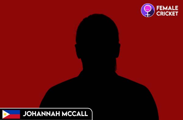 Johannah Mccall on FemaleCricket.com