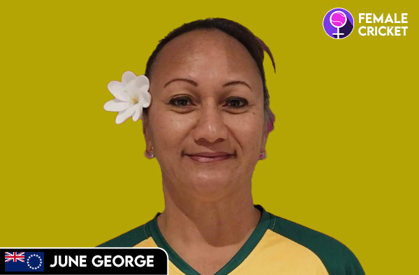 June George on FemaleCricket.com