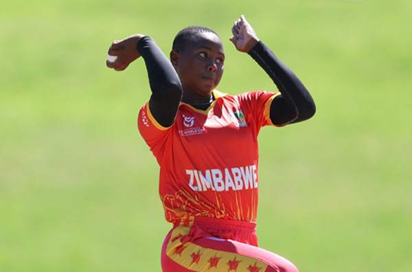 Kudzai Chigora's 5-Wicket Haul powers Zimbabwe to thrilling win over UAE. PC Getty