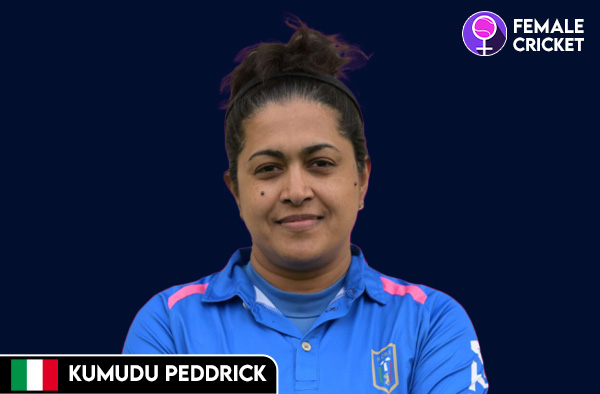 Kumudu Peddrick on FemaleCricket.com